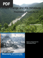 Climate Change and The Himalayas