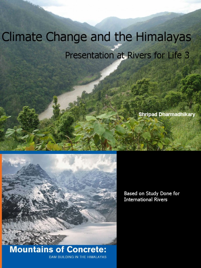 Climate Change And The Himalayas Pdf Sustainable Energy Himalayas