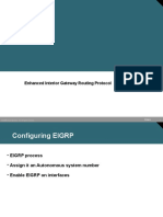 Eigrp: Enhanced Interior Gateway Routing Protocol