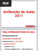 Atribuicao_de_aulas 2011 - Oposicao Alternativa