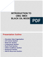 Introduction To Cmg-Imex Black Oil Moden