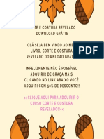 Curso Corte e Costura Revelado Download Grátis