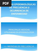 Medidas de Frecuencia y Probabilidad