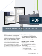 Brochure - Condition Monitoring With SIMATIC S7-1200