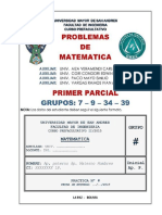 Problemas de Matemática