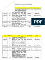 Jadwal Oral Dan EP