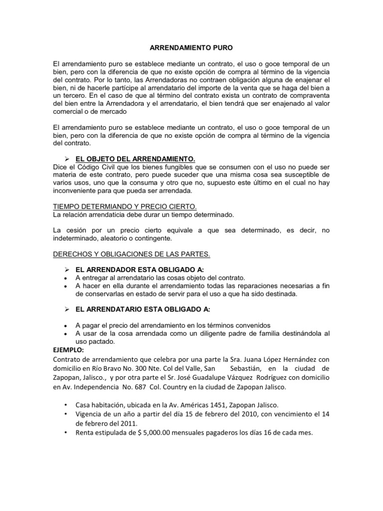 Contrato de comodato formato