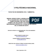 Hec-RAS - Calidad de Agua PDF