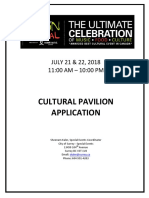 2018 Cultural Pavilion