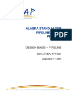 Pipeline Design Basis ASAP