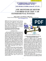 Power Flow Monitoring of HEV Drives Experimental System