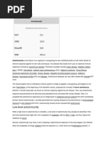 Low-Level Autoimmunity