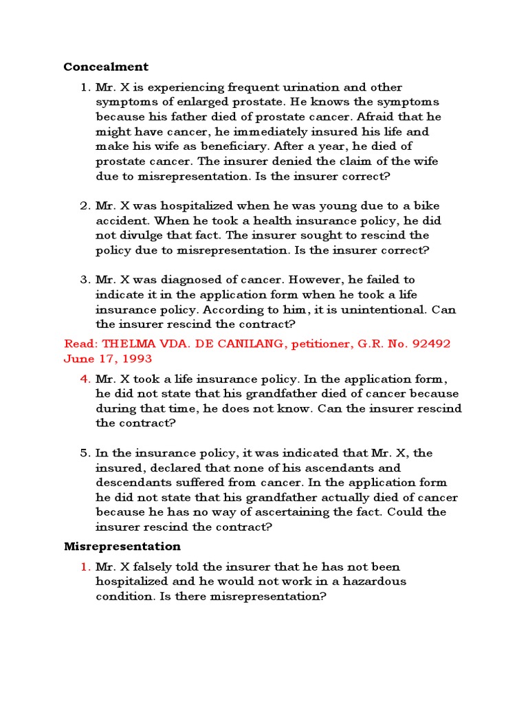 Representation Concealment Q and A For Distribution PDF