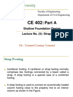 5 Strap Footing PDF