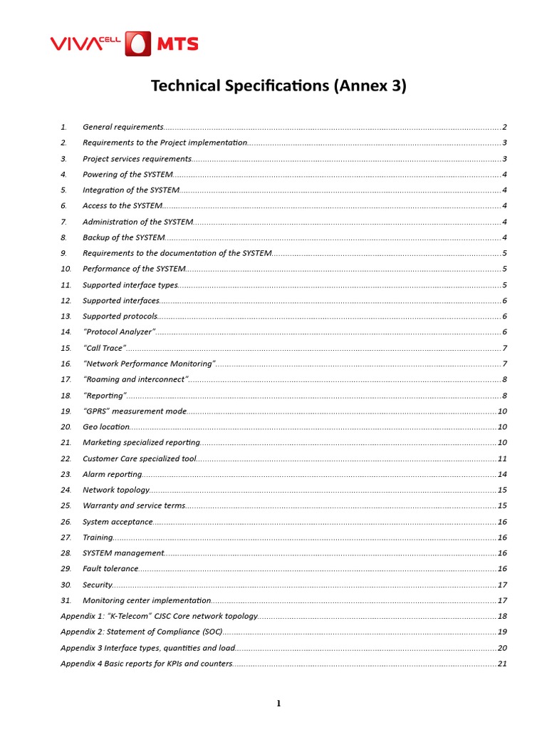 Network QoS Monitoring Specs | PDF | High Speed Packet Access ...