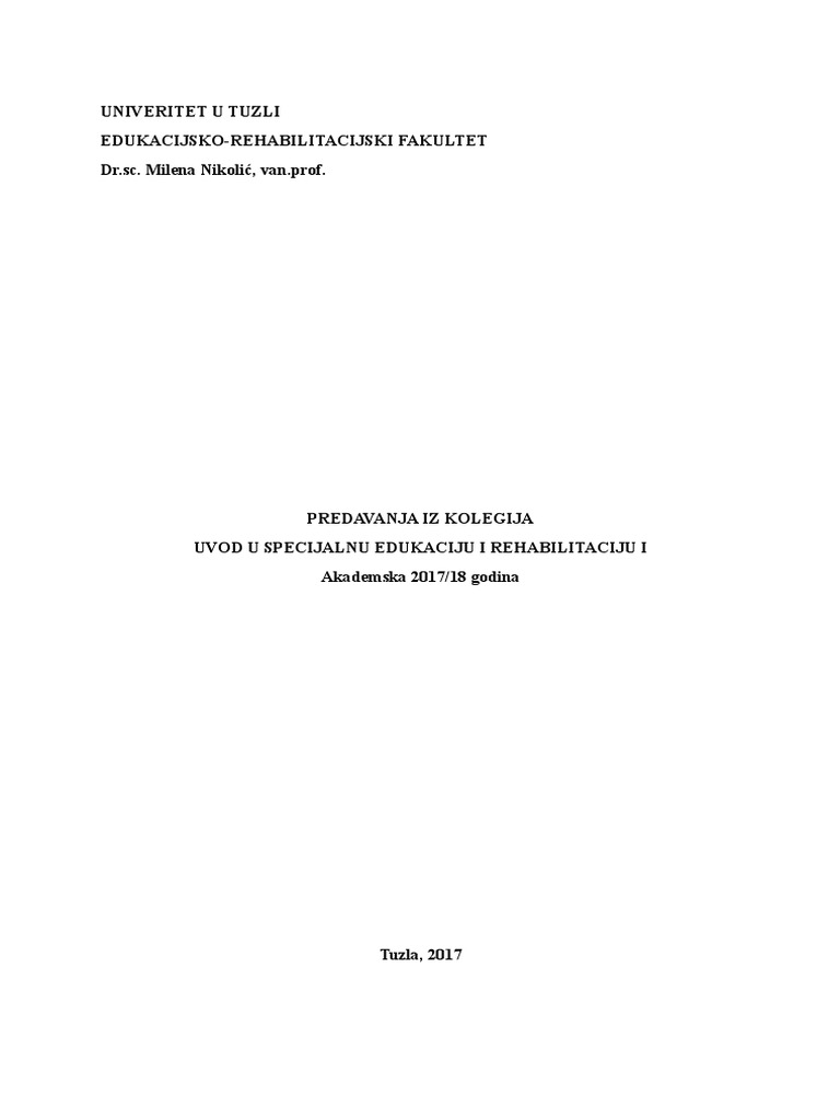 Predavanja | PDF