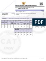 2018 Hasil SKD Cpns Tabanan