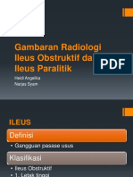 Gambaran Radiologi Ileus Obstruktif Dan Ileus Paralitik
