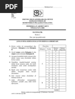 Matematik Soalan Kertas 2