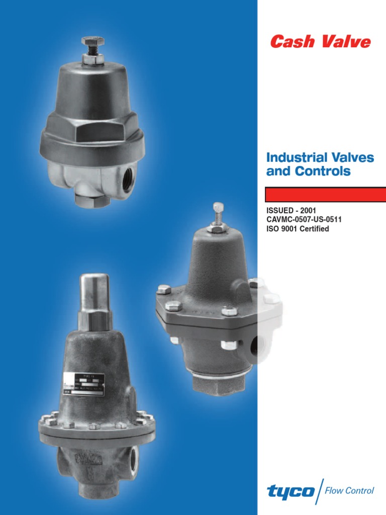 Cash Valve Product Overview | PDF | Valve | Cryogenics