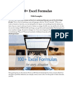 Excel Formulas For Specialization