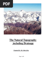 Topography Notes 2023-24 Edition by MYM | PDF | Indus River | Stream