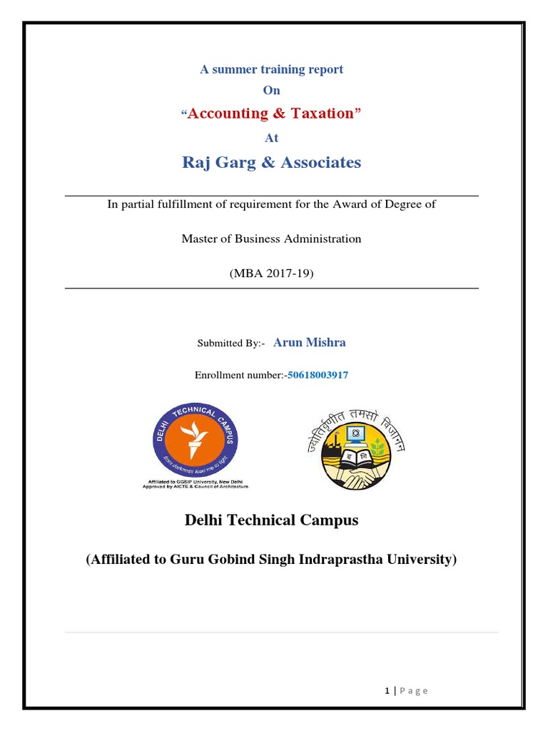 Arun Mishra Accounting & Taxation PDF Taxes Accounting