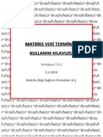 Matriks Veri Terminali Kullanim Kilavuzu PDF