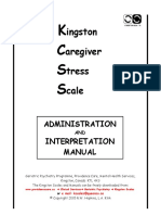 KCSS Administration and Interpretation Manual