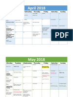 Foundation Phase Term 2 Calendar 2018