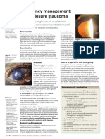 Emergency Management: Angle-Closure Glaucoma