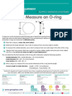 How To Measure An O-Ring: Supply Service Systems
