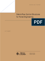 Debris Flow Control Structures For Forest Engineering - D.F.VanDine 1996