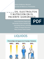 Presentación de Liquidos y Electrolitos