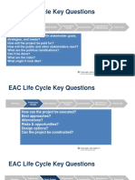 EAC Life Cycle Key Questions