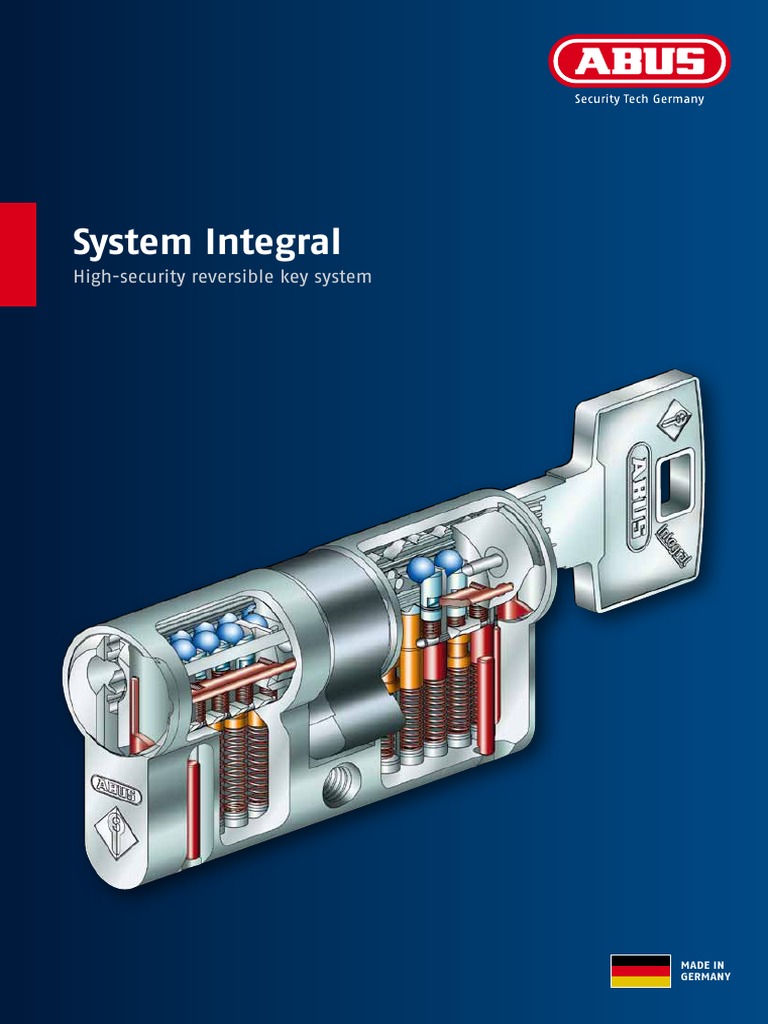 High-Security Reversible Key System | PDF