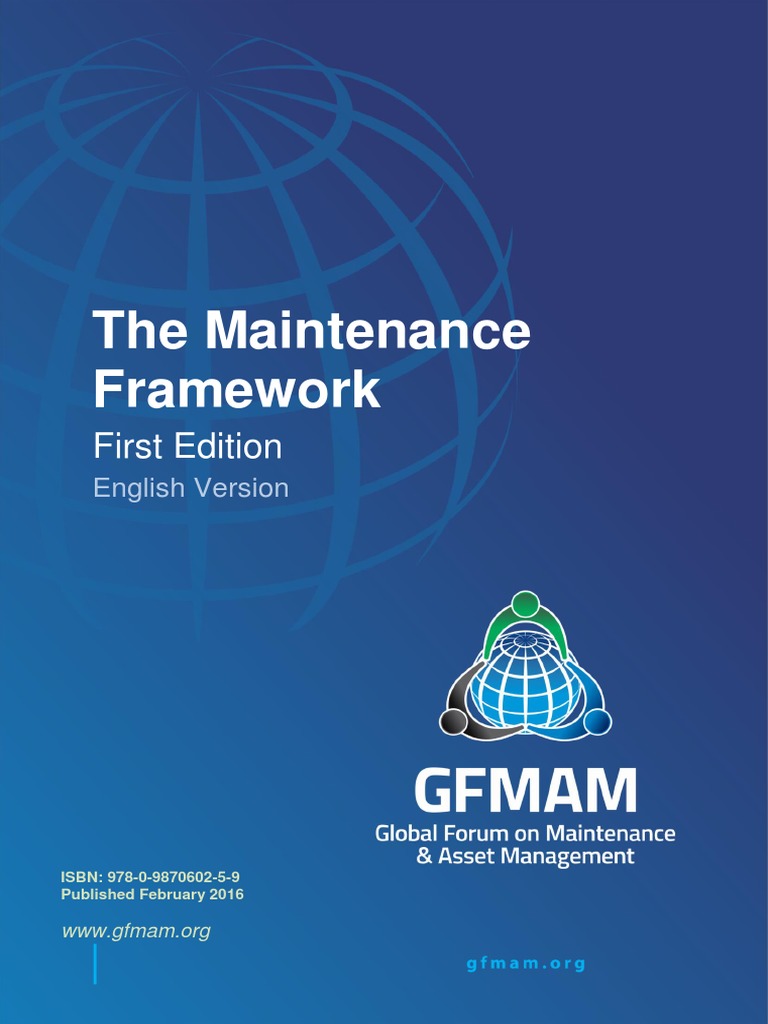 Gfmam The Maintenance Framework First Edition English Version | PDF ...