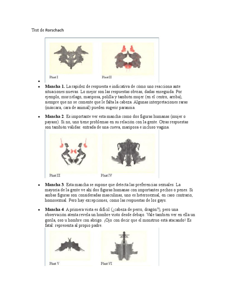 Test de Rocher Respuestas ( | PDF | Homosexualidad | Sicología, image size:768x1024