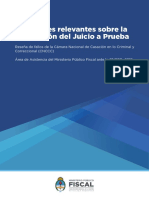 Dossier. "Suspensión Del Juicio A Prueba en La Práctica y La Jurisprudencia de La Cámara Nacional de Casación en Lo Criminal y Correccional"