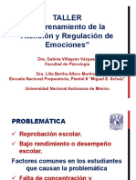 Taller Entrenamiento de La Atención