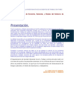 Procedimiento para La Investigación de Accidentes de Trabajo en Pymes