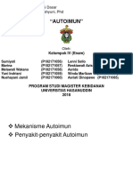 "Autoimun": Mata Kuliah: Imunologi Dasar Dosen: Dr. St. Wahyuni, PHD