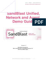 Sandblast Unified, Network and Agent, Demo Guide