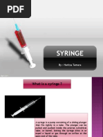 Parts of Syringe | PDF | Syringe | Injection (Medicine)