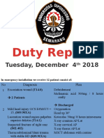 Duty Report, 4 Des 18