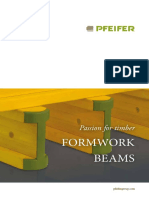 Pfeifer Group PDF Schalungstraeger Infoblatt en