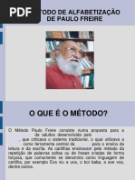 Paulo Freire Método