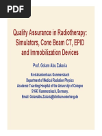 QUANTEC RT Constraints | PDF | Radiation Therapy | Diseases And Disorders