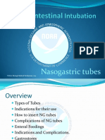 Nasogastric Tubes: NOAA Diving Medical Technician 2015