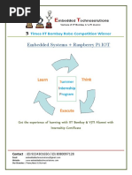Embedded Raspberry Pi IOT